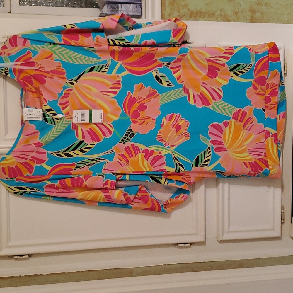 Trina turk swim coverup